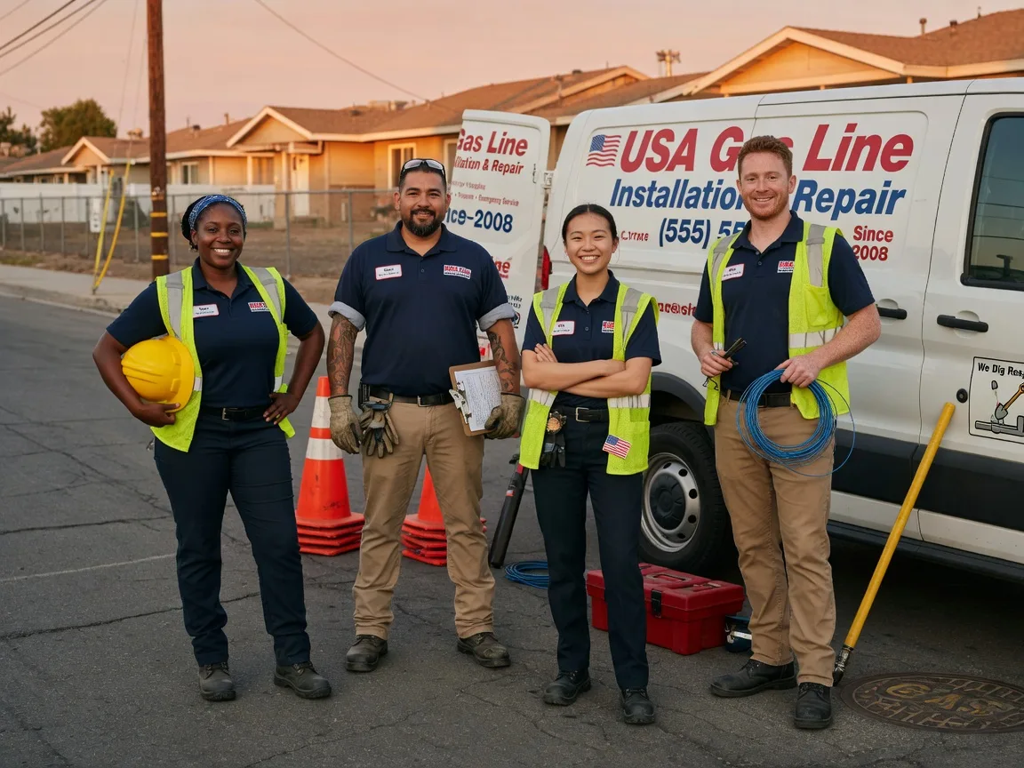 Gas Line Installation company in Battleboro, NC